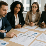 Üzleti megbeszélés kompetenciatérképpel, hard és soft skillek elemzése