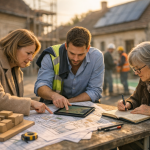 Településfejlesztési módszertan workshop szakemberekkel térképekkel és modellel